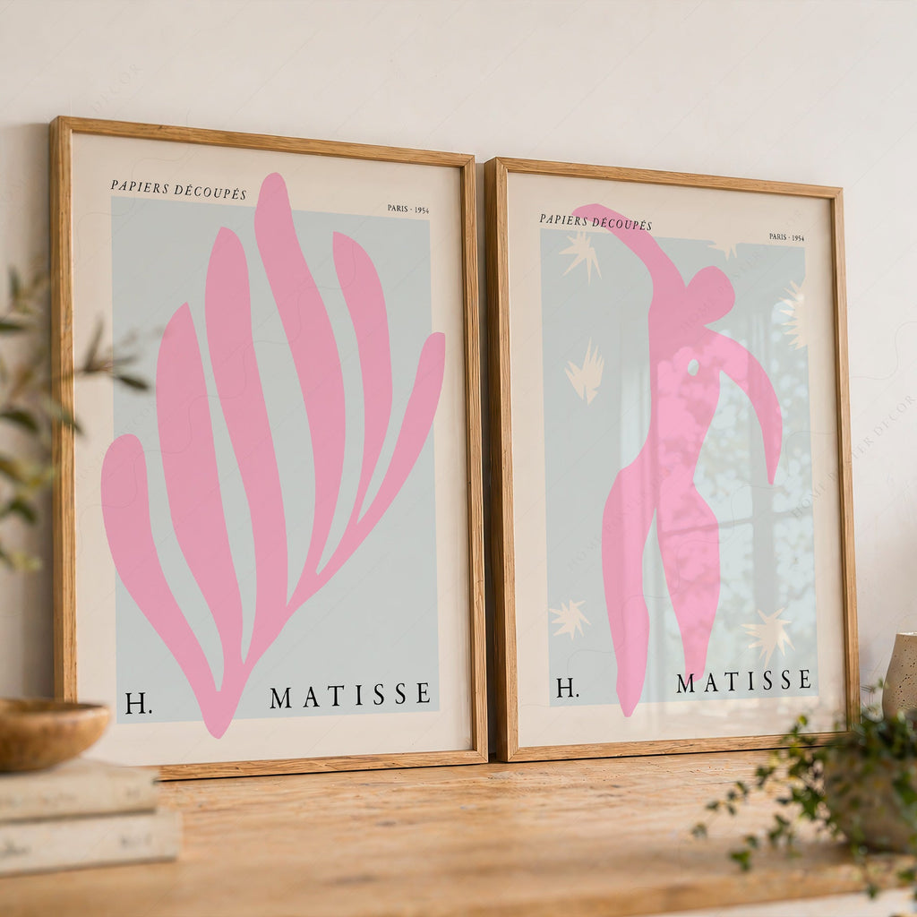 Henri Matisse Papiers Découpés Set of 2 Prints – Modern Wall Art