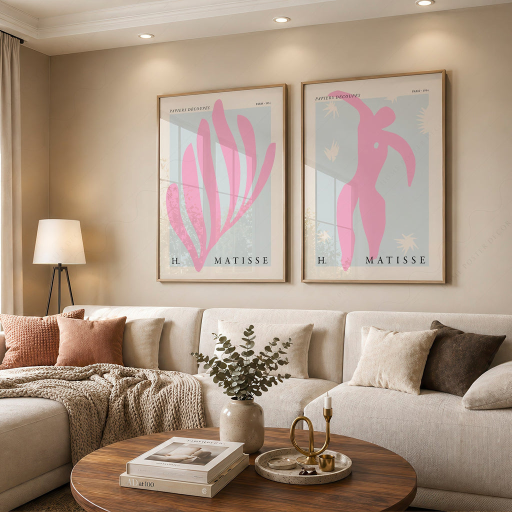 Henri Matisse Papiers Découpés Set of 2 Prints – Modern Wall Art