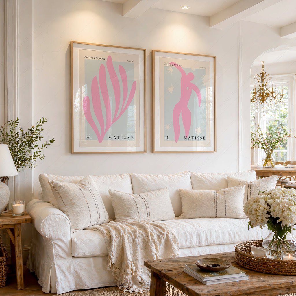 Henri Matisse Papiers Découpés Set of 2 Prints – Modern Wall Art