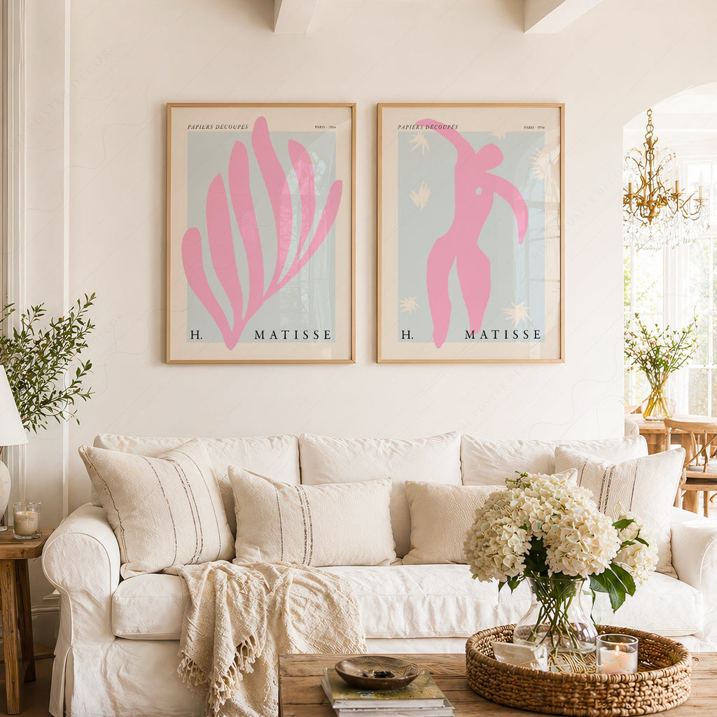 Henri Matisse Papiers Découpés Set of 2 Prints – Modern Wall Art