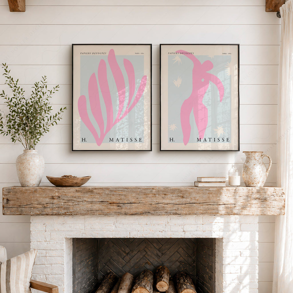 Henri Matisse Papiers Découpés Set of 2 Prints – Modern Wall Art