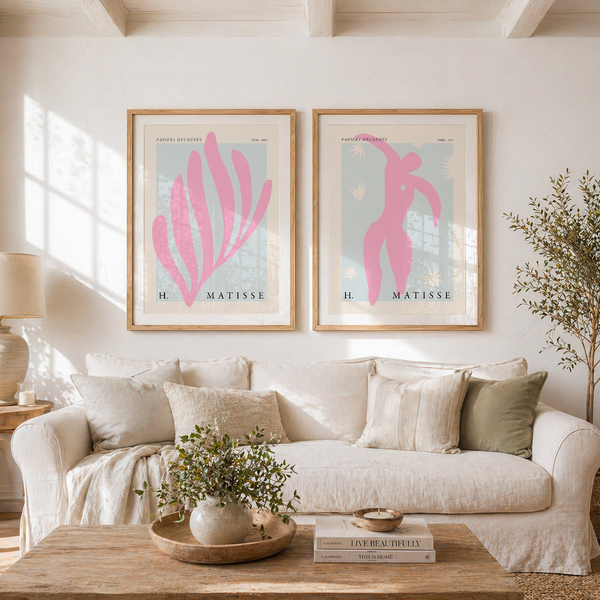 Henri Matisse Papiers Découpés Set of 2 Prints – Modern Wall Art