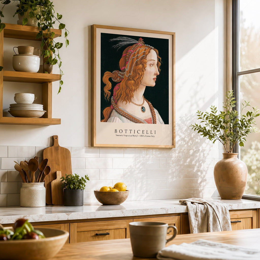 Sandro Botticelli Simonetta Vespucci Art Print – Renaissance Wall Decor