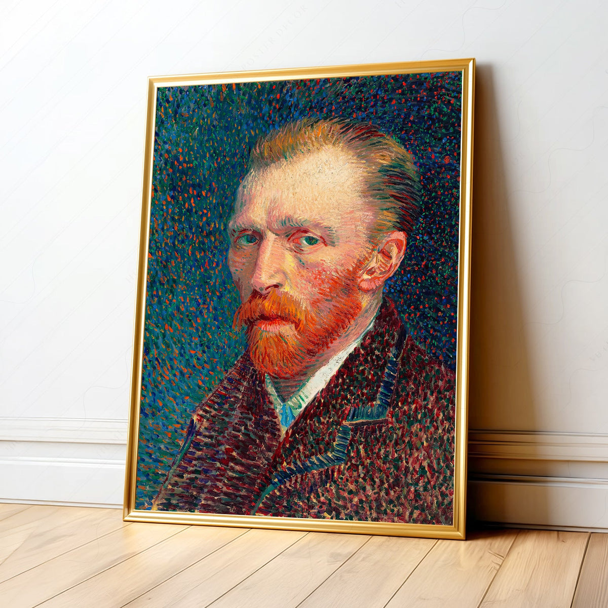 Vincent van Gogh Self-Portrait Art Print – Famous Painting Wall Art