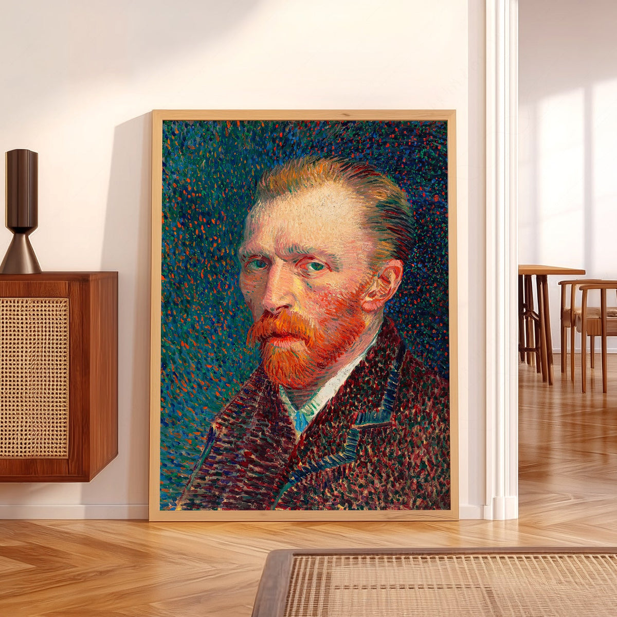 Vincent van Gogh Self-Portrait Art Print – Famous Painting Wall Art