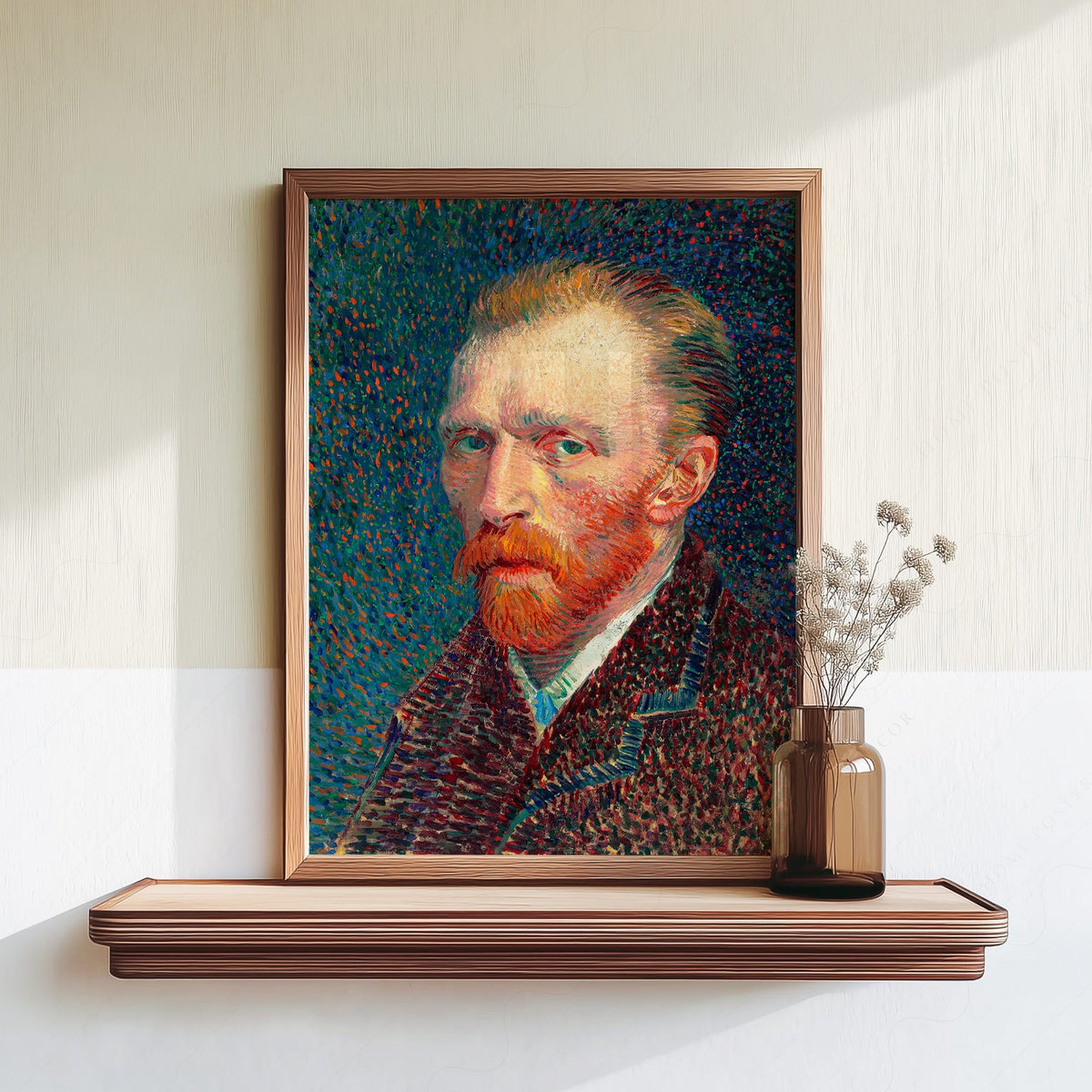 Vincent van Gogh Self-Portrait Art Print – Famous Painting Wall Art