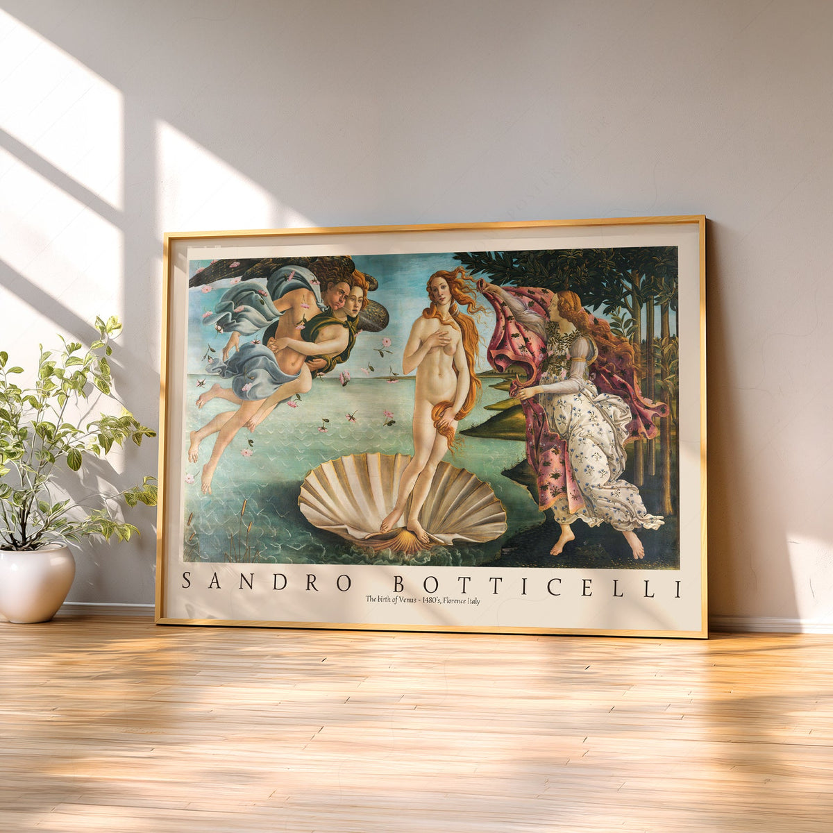 Sandro Botticelli The Birth of Venus Art Print – Renaissance Wall Art