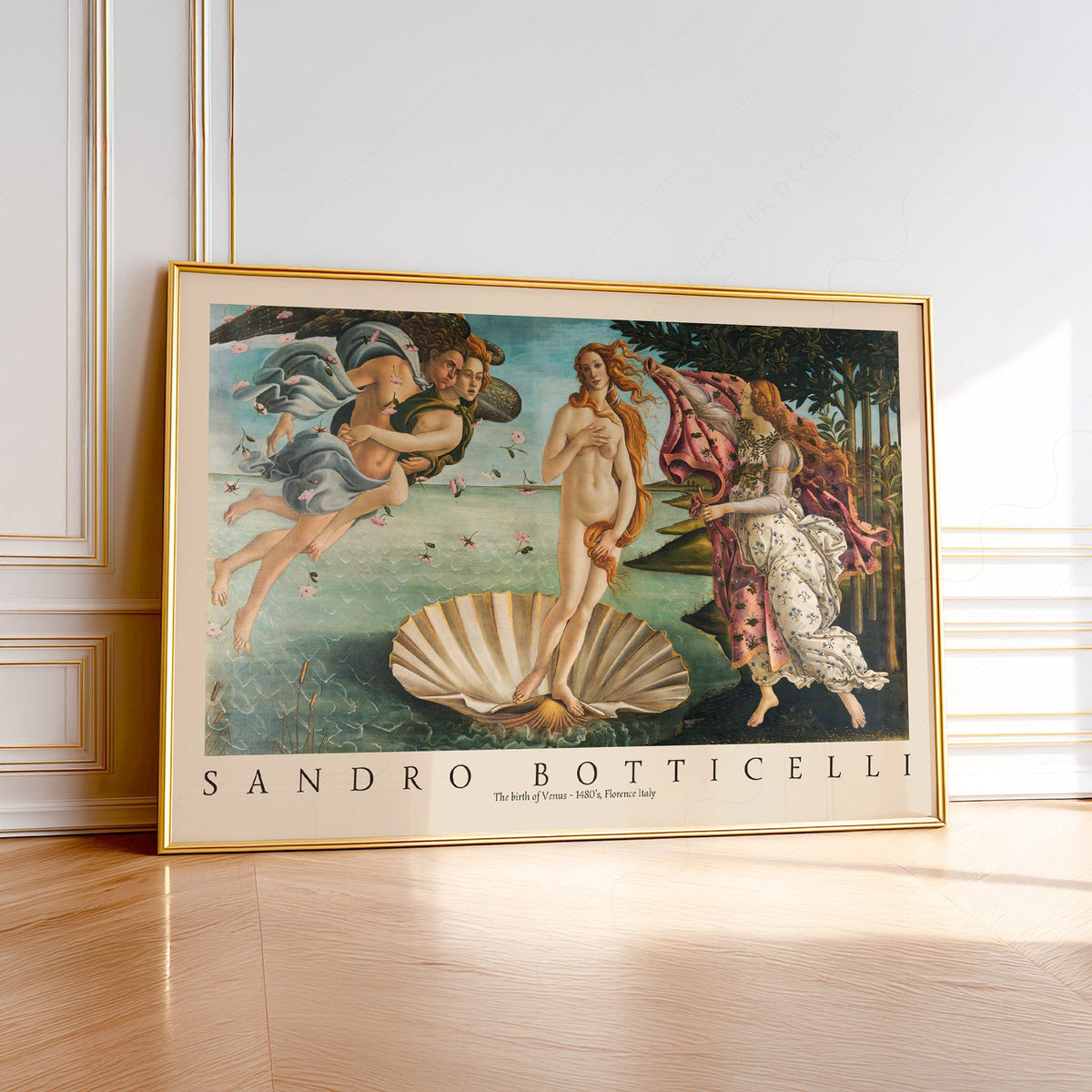 Sandro Botticelli The Birth of Venus Art Print – Renaissance Wall Art