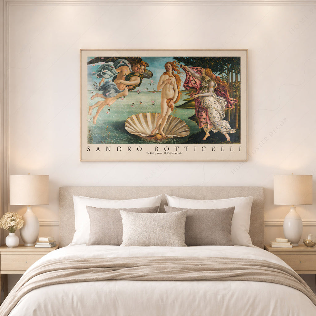 Sandro Botticelli The Birth of Venus Art Print – Renaissance Wall Art