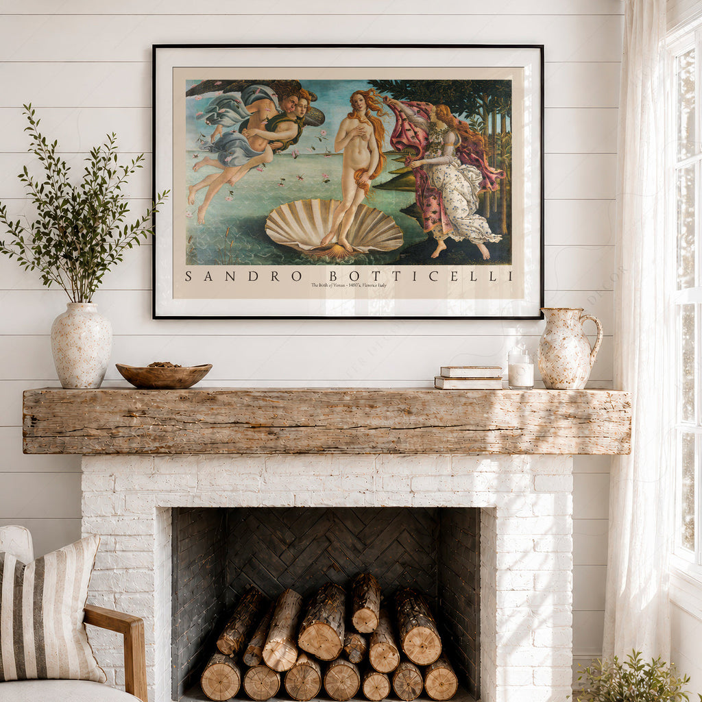 Sandro Botticelli The Birth of Venus Art Print – Renaissance Wall Art