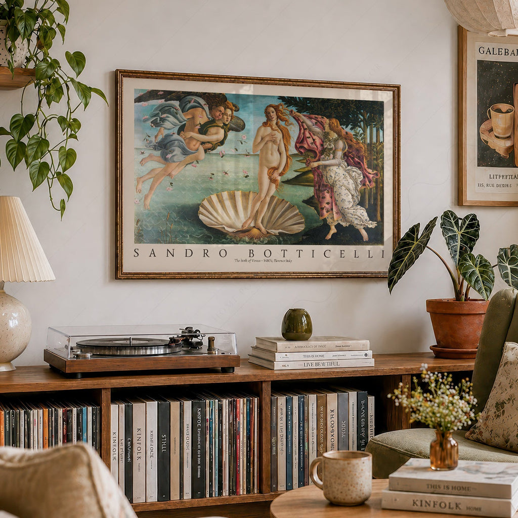 Sandro Botticelli The Birth of Venus Art Print – Renaissance Wall Art