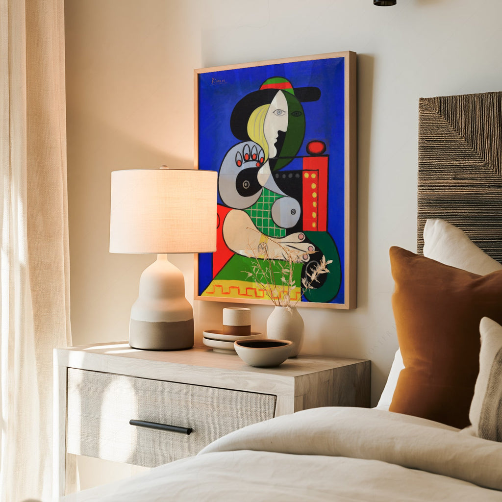 Pablo Picasso Woman with a Watch Art Print – Cubist Wall Art Poster