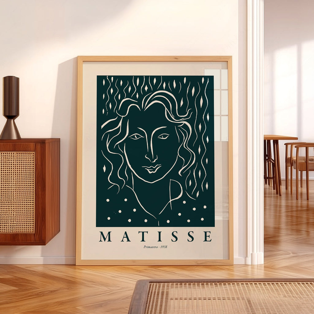 Henri Matisse Primavera 1938 Art Print – Modern Portrait Wall Decor