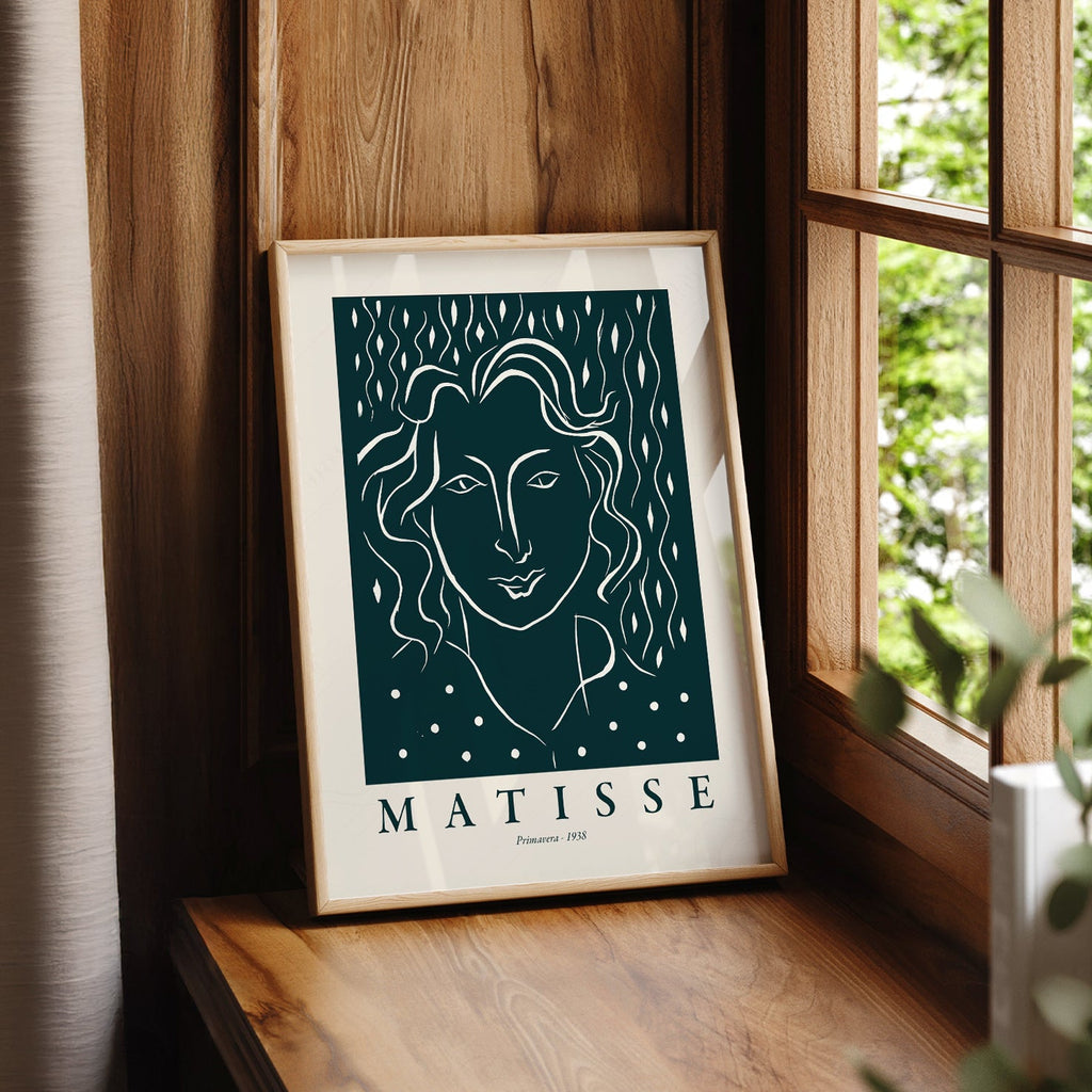 Henri Matisse Primavera 1938 Art Print – Modern Portrait Wall Decor