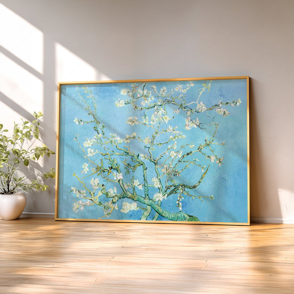 Van Gogh Almond Blossom Print – Famous Painting Wall Art Poster