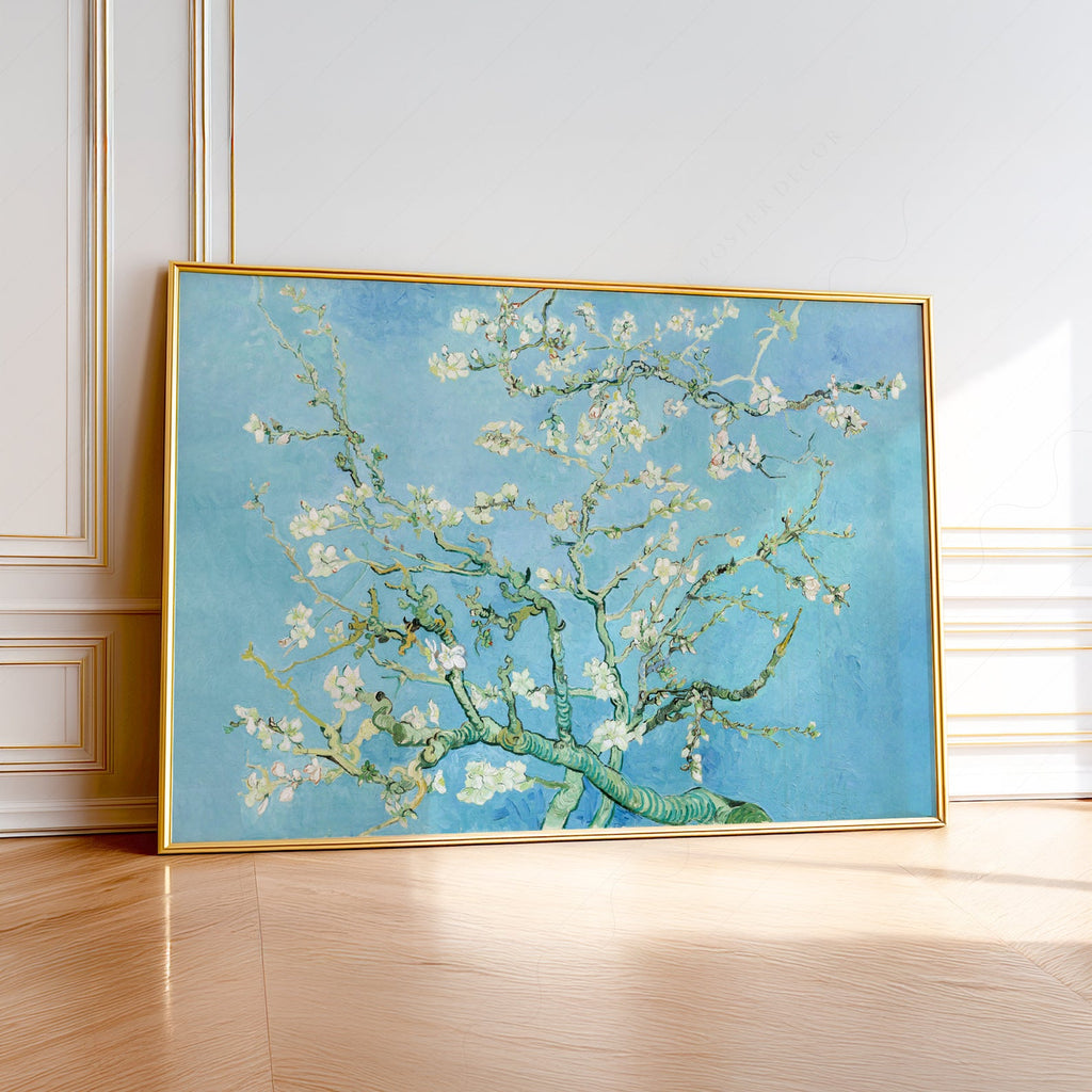 Van Gogh Almond Blossom Print – Famous Painting Wall Art Poster
