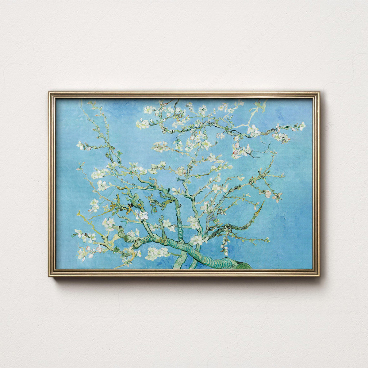 Van Gogh Almond Blossom Print – Famous Painting Wall Art Poster