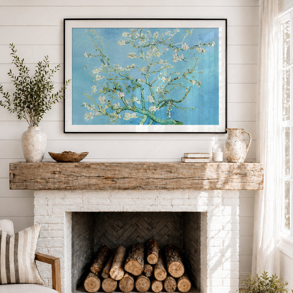 Van Gogh Almond Blossom Print – Famous Painting Wall Art Poster