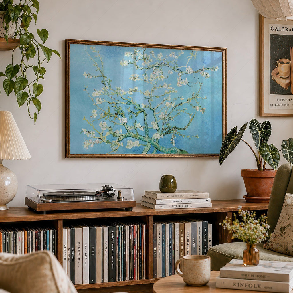 Van Gogh Almond Blossom Print – Famous Painting Wall Art Poster