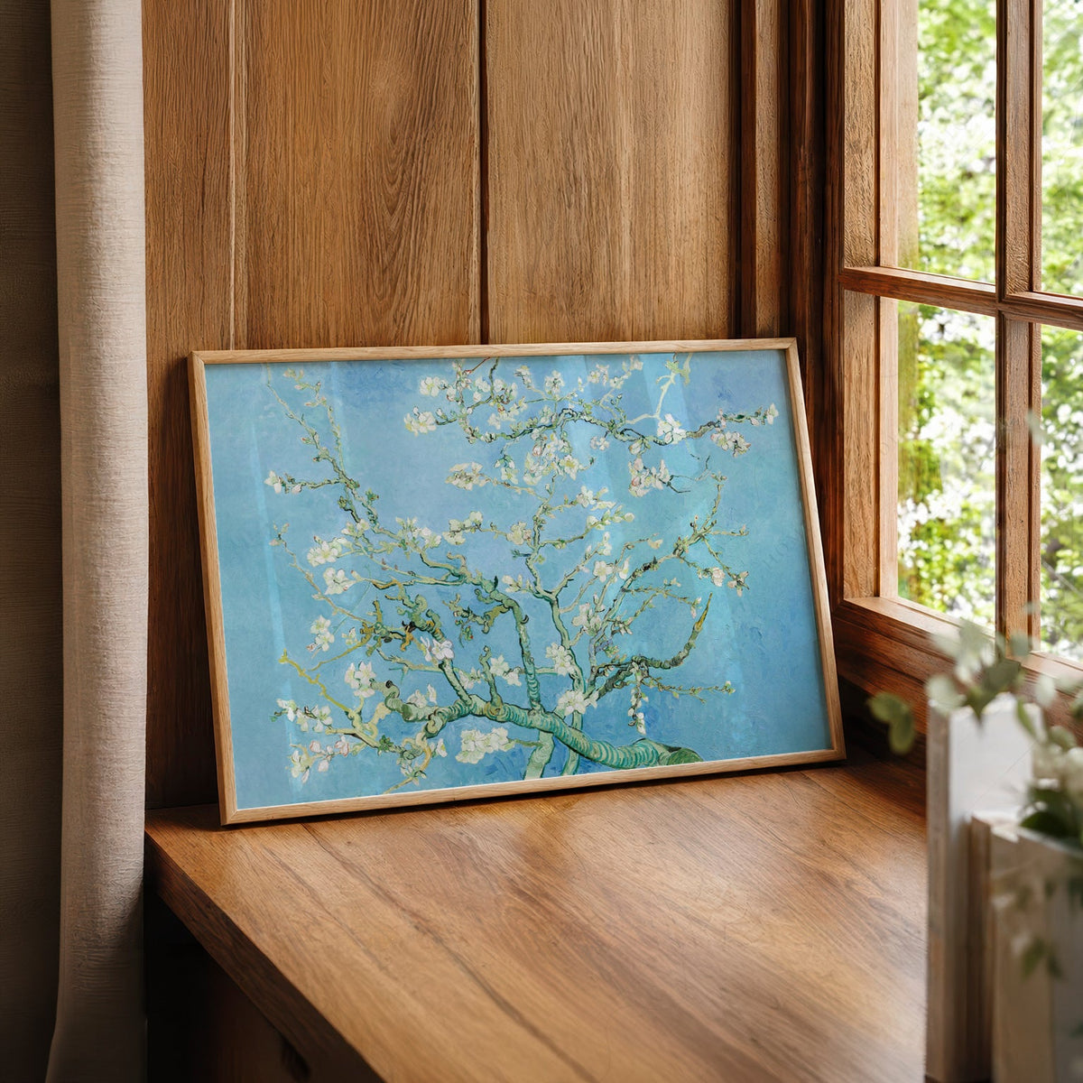 Van Gogh Almond Blossom Print – Famous Painting Wall Art Poster