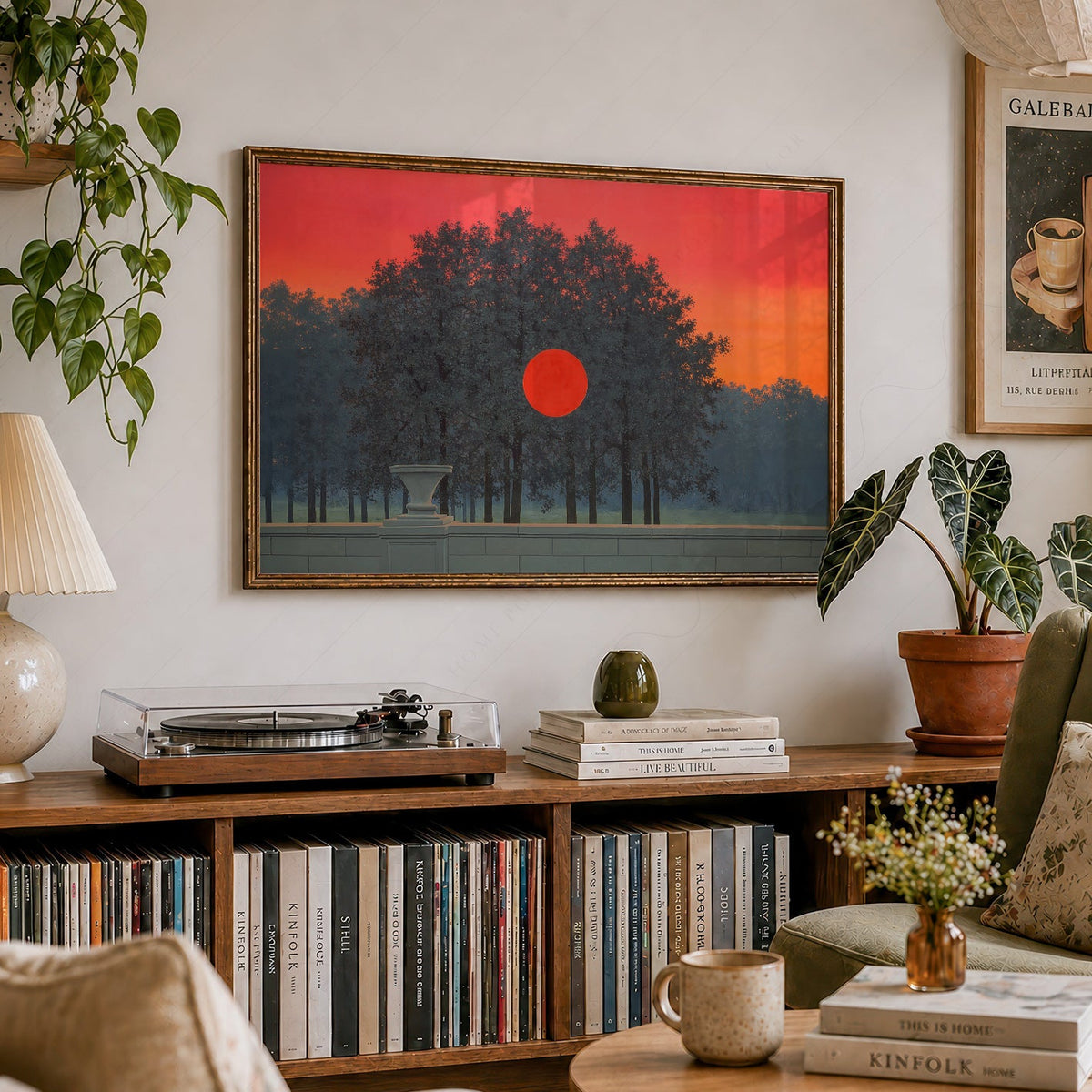 René Magritte Le Banquet - Reproduction d'art surréaliste