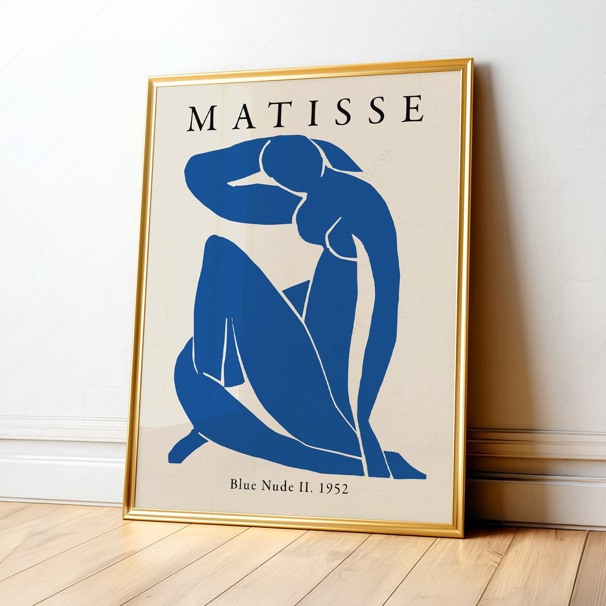 Henri Matisse Blue Nude II Art Print – Modern Cut-Out Wall Poster