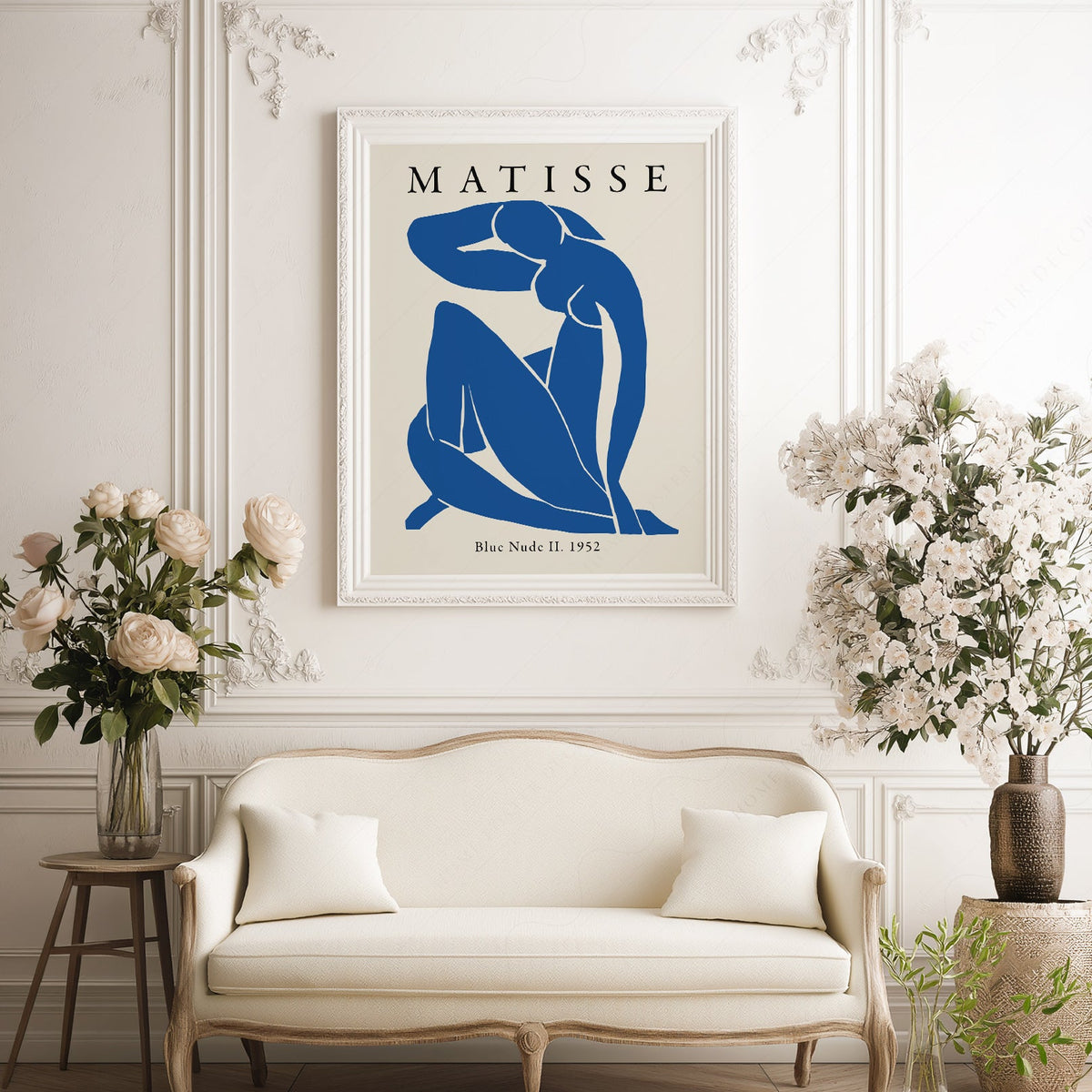Henri Matisse Blue Nude II Art Print – Modern Cut-Out Wall Poster