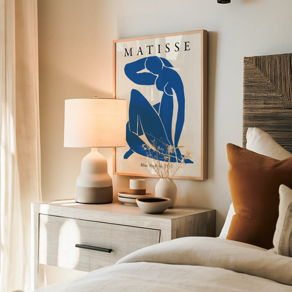 Henri Matisse Blue Nude II Art Print – Modern Cut-Out Wall Poster