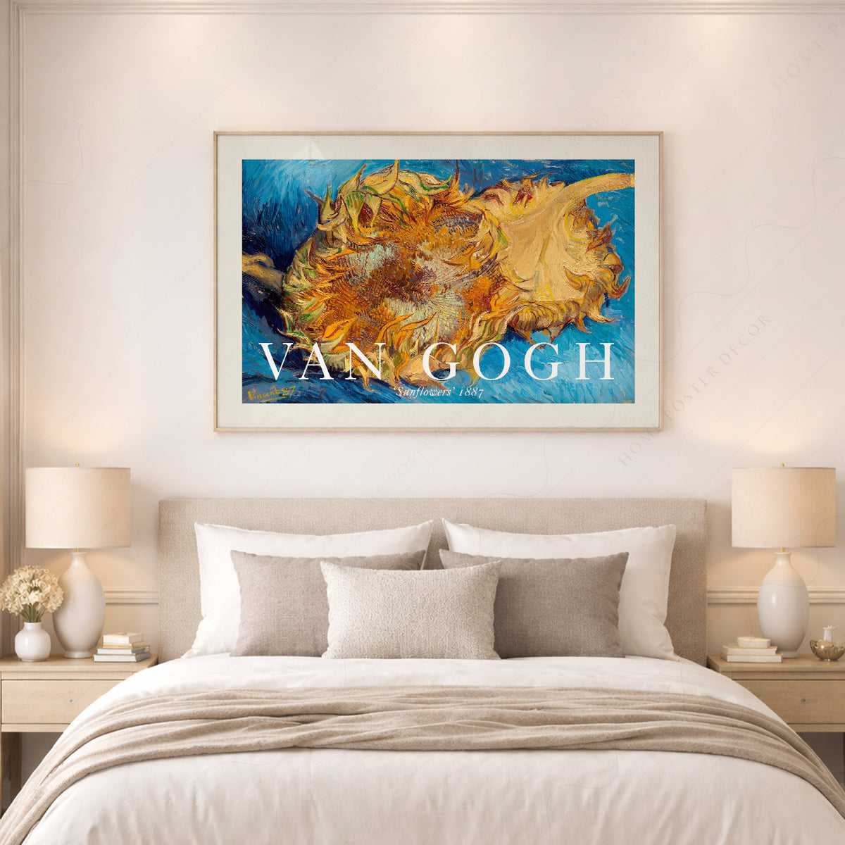 Vincent Van Gogh Sunflowers 1887 Art Print – Famous Painting Wall Art
