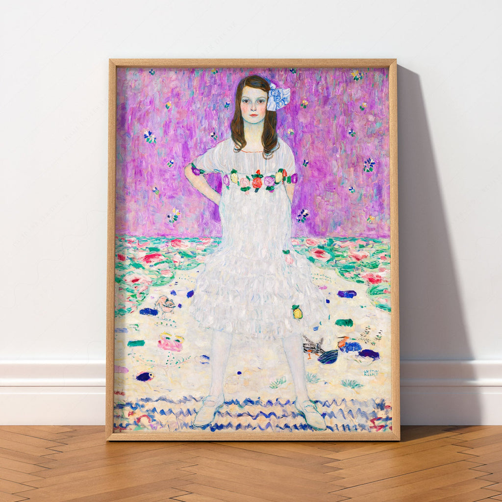 Gustav Klimt Mäda Primavesi Art Print – Vienna Secession Wall Decor