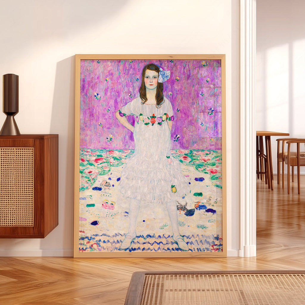 Gustav Klimt Mäda Primavesi Art Print – Vienna Secession Wall Decor