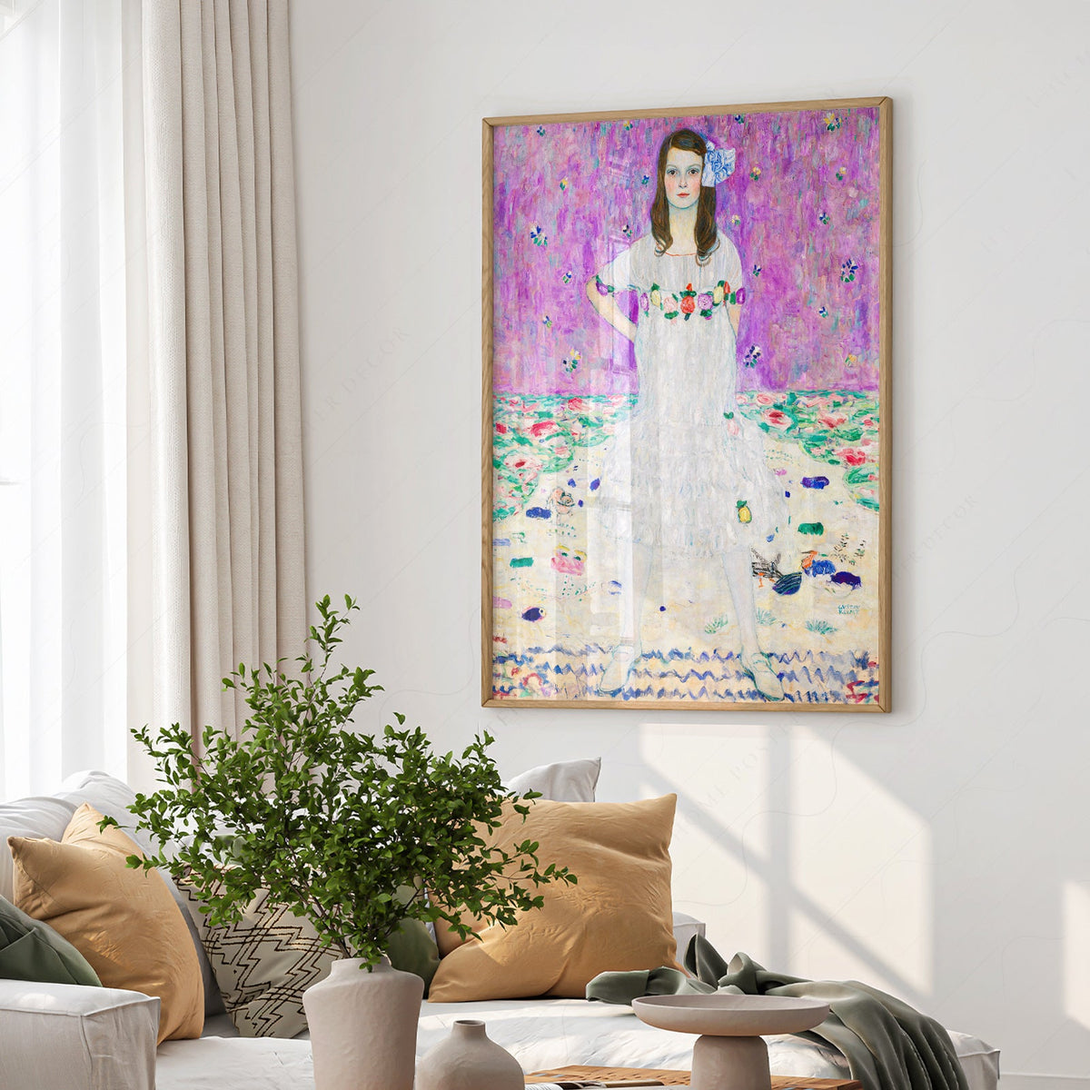 Gustav Klimt Mäda Primavesi Art Print – Vienna Secession Wall Decor