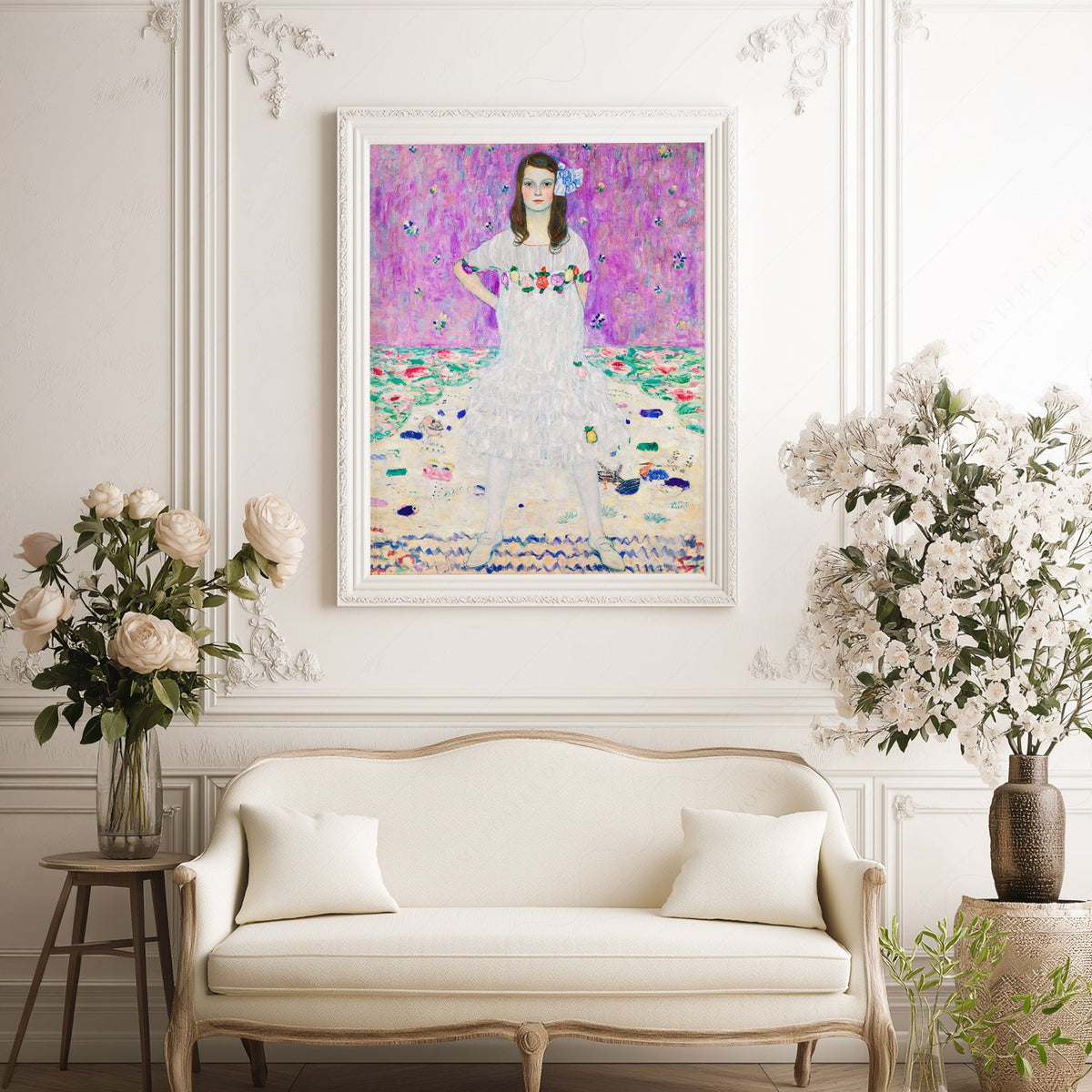 Gustav Klimt Mäda Primavesi Art Print – Vienna Secession Wall Decor