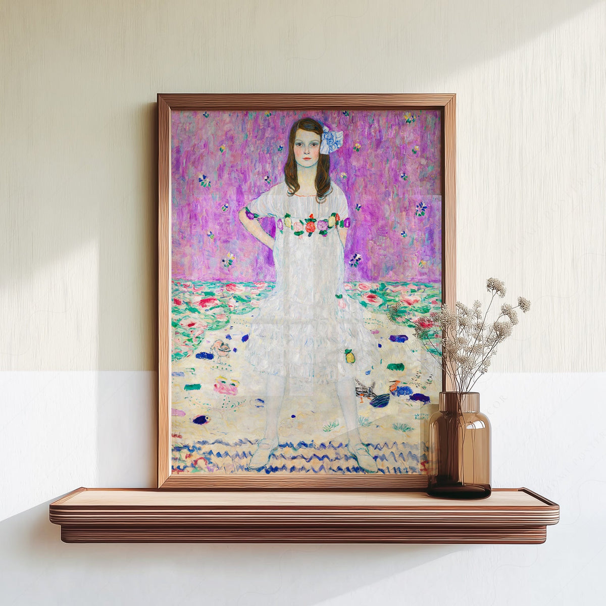 Gustav Klimt Mäda Primavesi Art Print – Vienna Secession Wall Decor