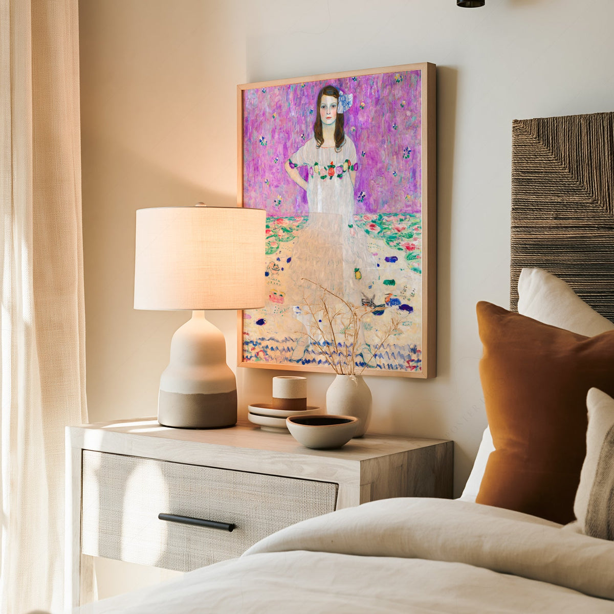 Gustav Klimt Mäda Primavesi Art Print – Vienna Secession Wall Decor