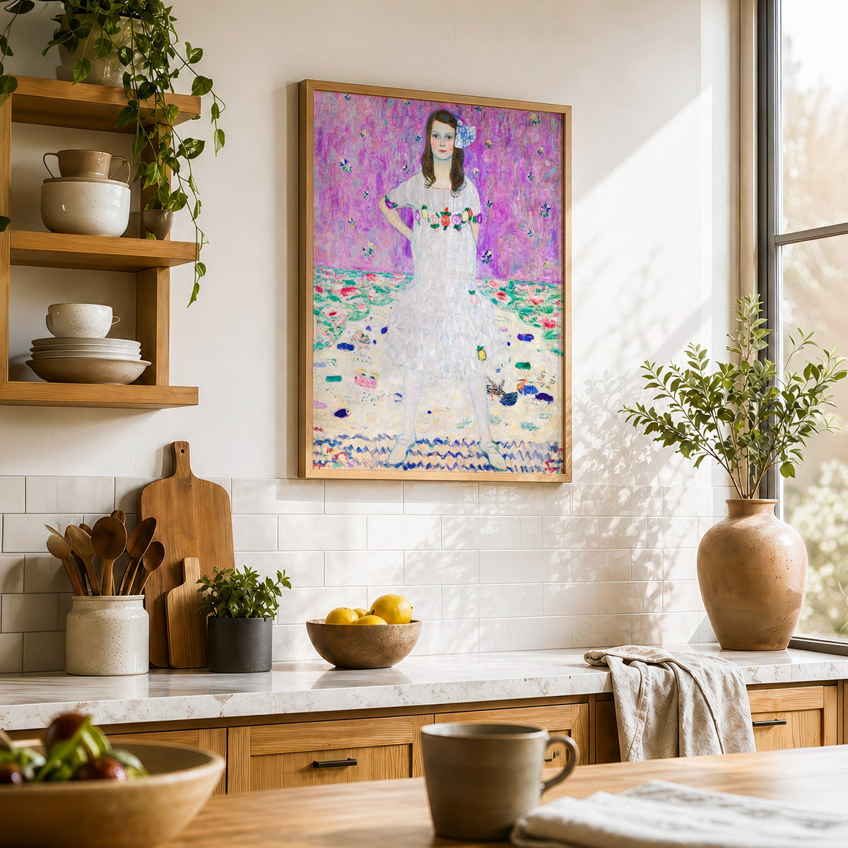Gustav Klimt Mäda Primavesi Art Print – Vienna Secession Wall Decor