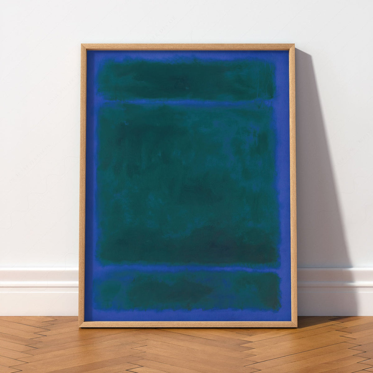 Mark Rothko Blue Green Untitled Art Print – Abstract Expressionist Poster