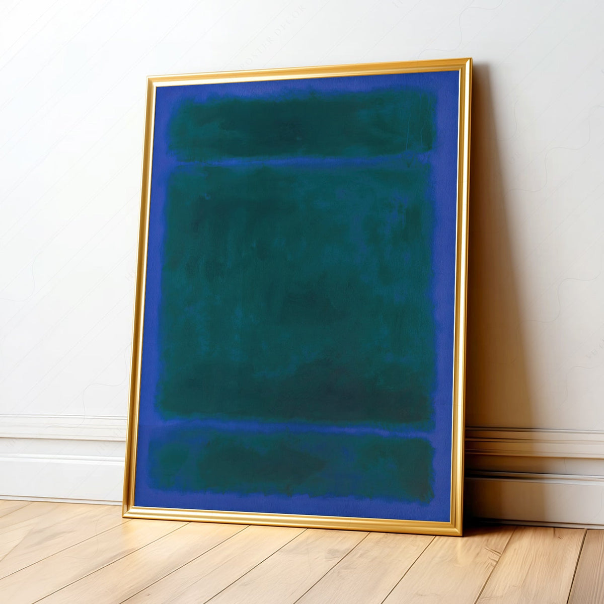 Mark Rothko Blue Green Untitled Art Print – Abstract Expressionist Poster