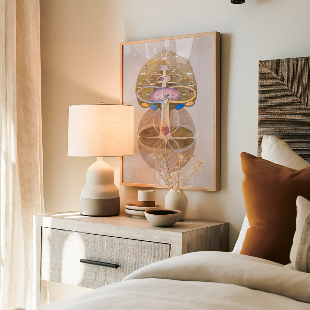 Hilma af Klint Tree of Knowledge Print – Mystical Abstract Wall Art