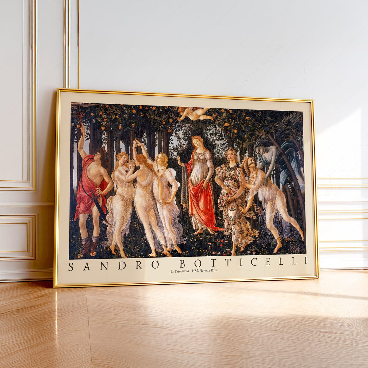 Sandro Botticelli La Primavera Art Print – Renaissance Wall Art Poster