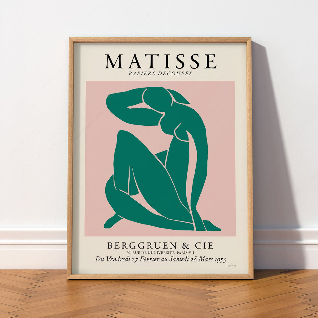 Henri Matisse Papiers Découpés Exhibition Print – Modern Wall Art Poster