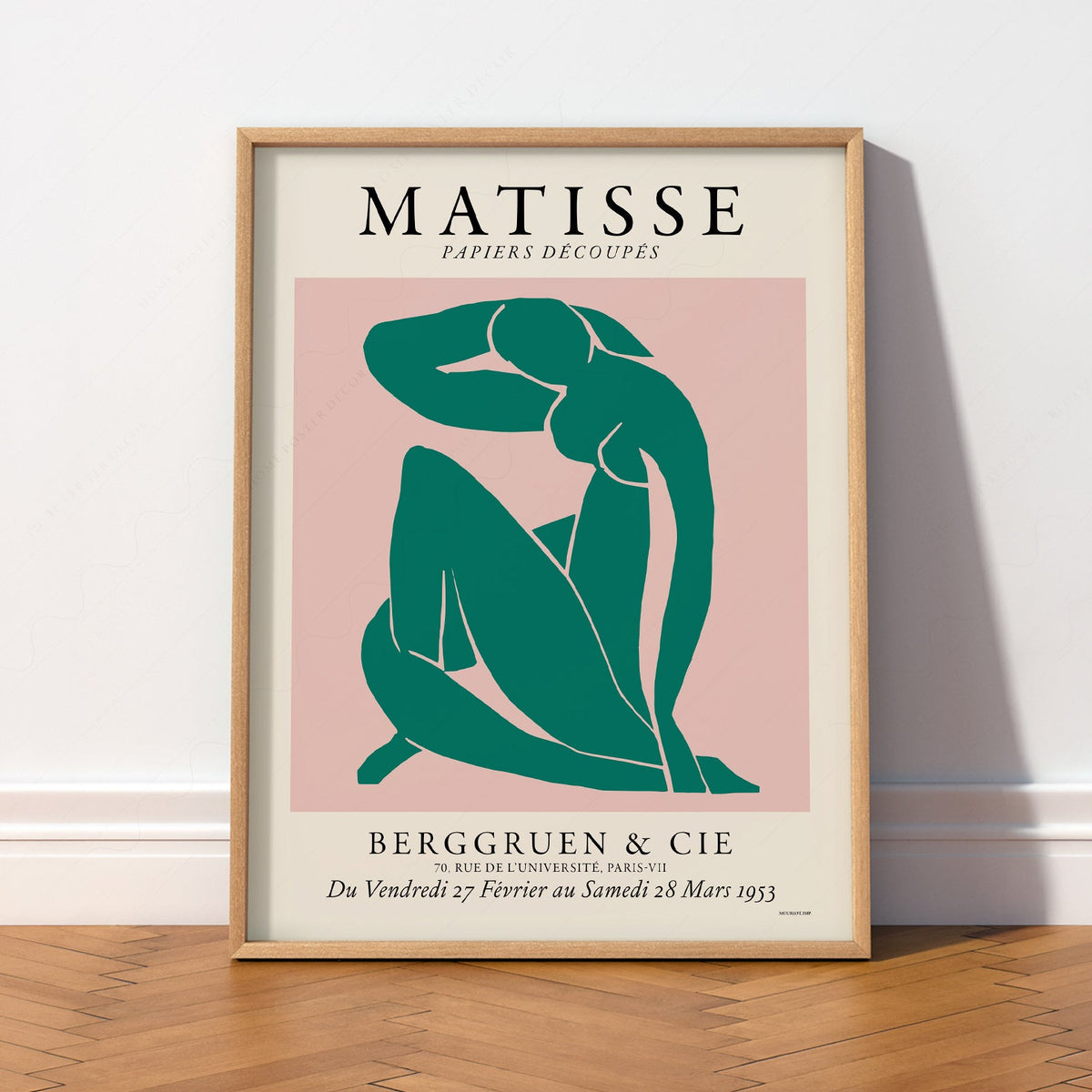 Henri Matisse Papiers Découpés Exhibition Print – Modern Wall Art Poster