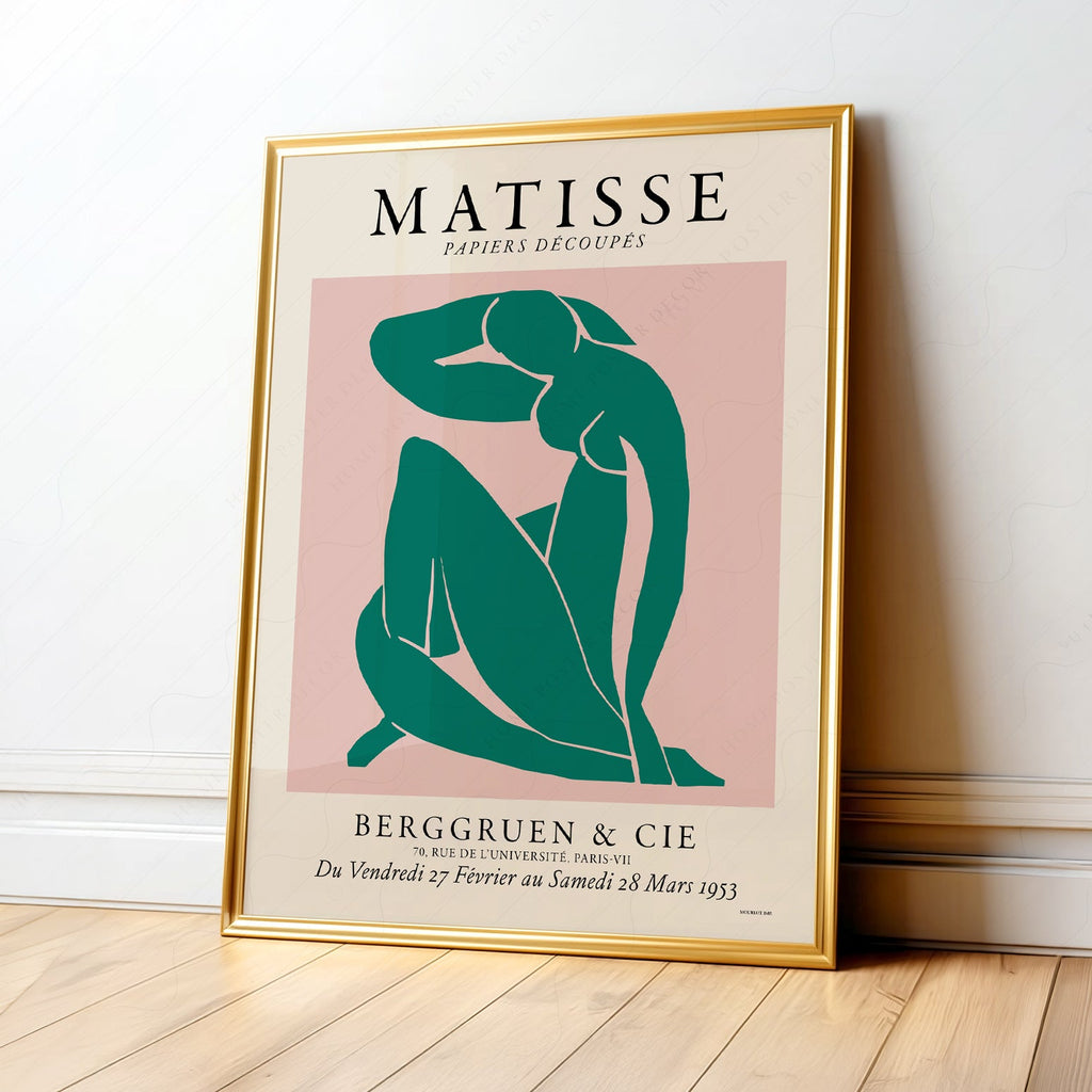 Henri Matisse Papiers Découpés Exhibition Print – Modern Wall Art Poster