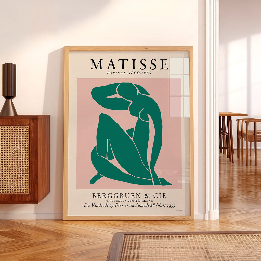 Henri Matisse Papiers Découpés Exhibition Print – Modern Wall Art Poster
