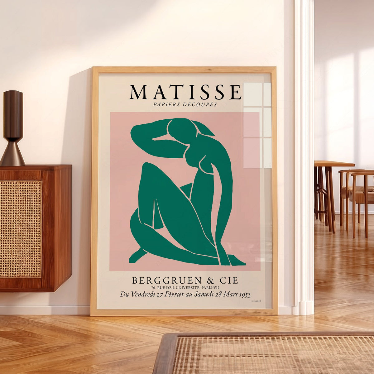 Henri Matisse Papiers Découpés Exhibition Print – Modern Wall Art Poster