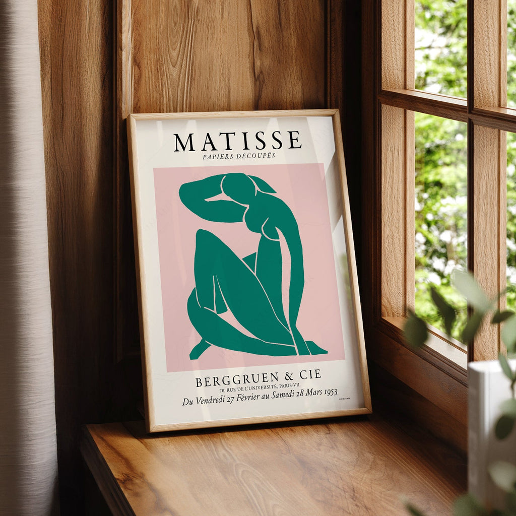 Henri Matisse Papiers Découpés Exhibition Print – Modern Wall Art Poster