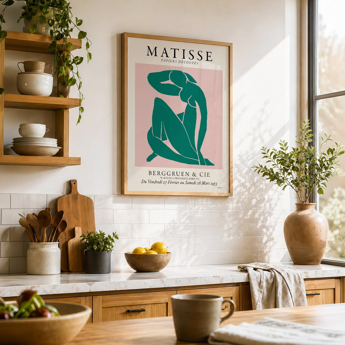 Henri Matisse Papiers Découpés Exhibition Print – Modern Wall Art Poster