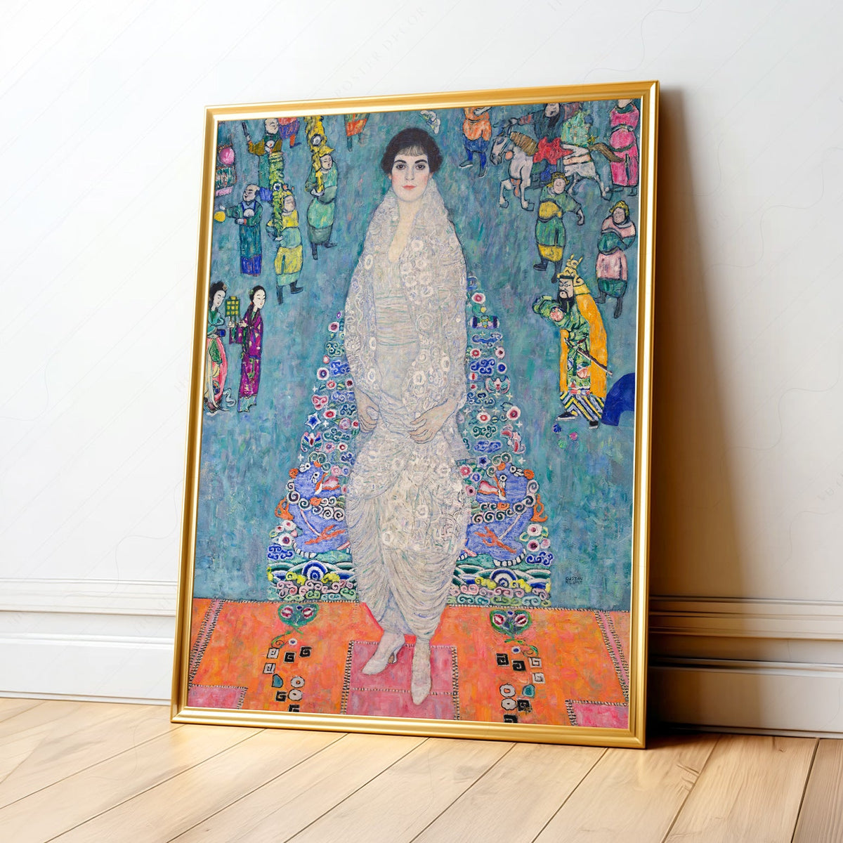 Gustav Klimt Portrait of Elisabeth Lederer Art Print – Vienna Secession Poster