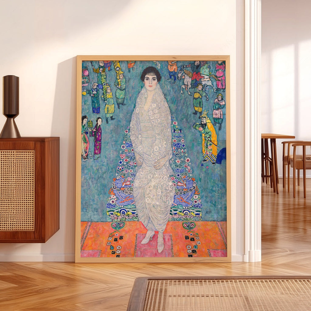 Gustav Klimt Portrait of Elisabeth Lederer Art Print – Vienna Secession Poster