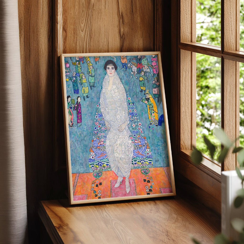 Gustav Klimt Portrait of Elisabeth Lederer Art Print – Vienna Secession Poster